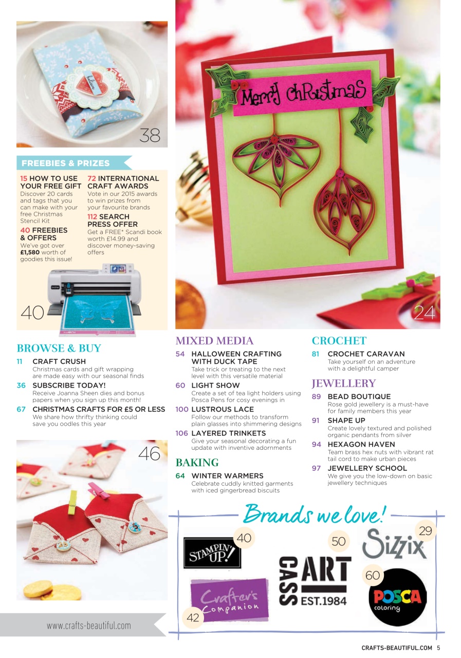 Crafts Beautiful Preview Pages