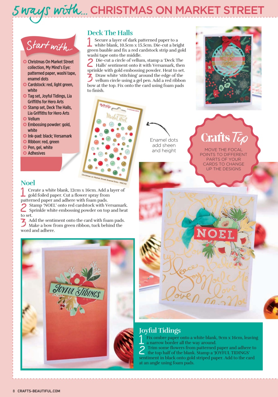 Crafts Beautiful Preview Pages
