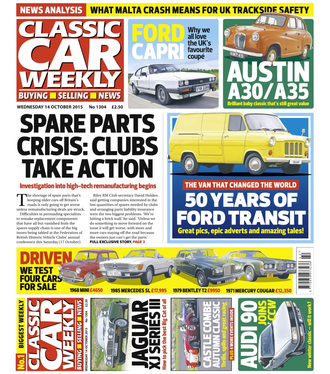 Classic Car Weekly Preview Pages