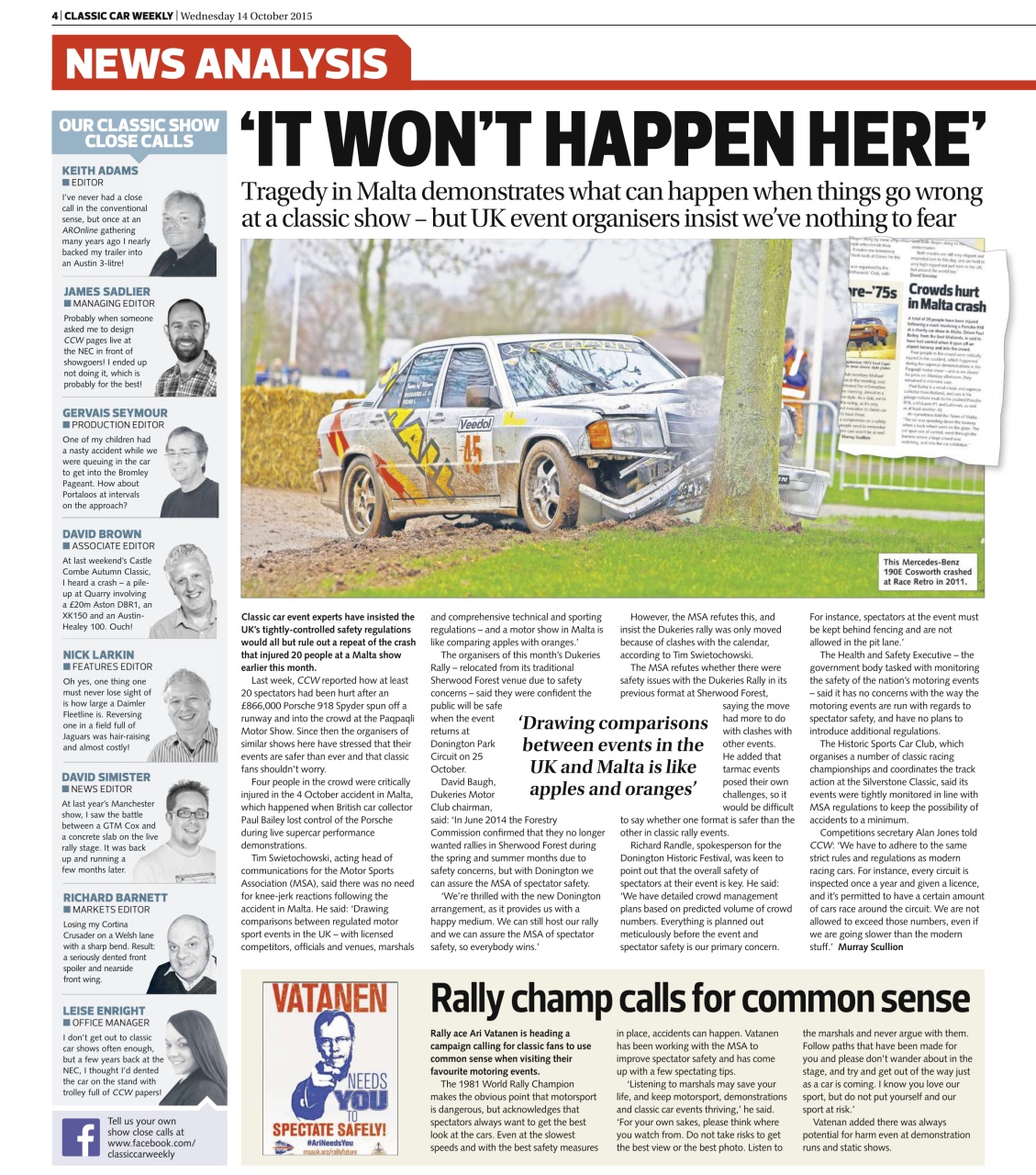 Classic Car Weekly Preview Pages