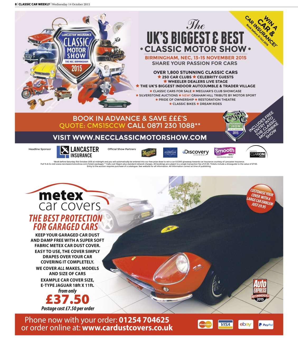 Classic Car Weekly Preview Pages