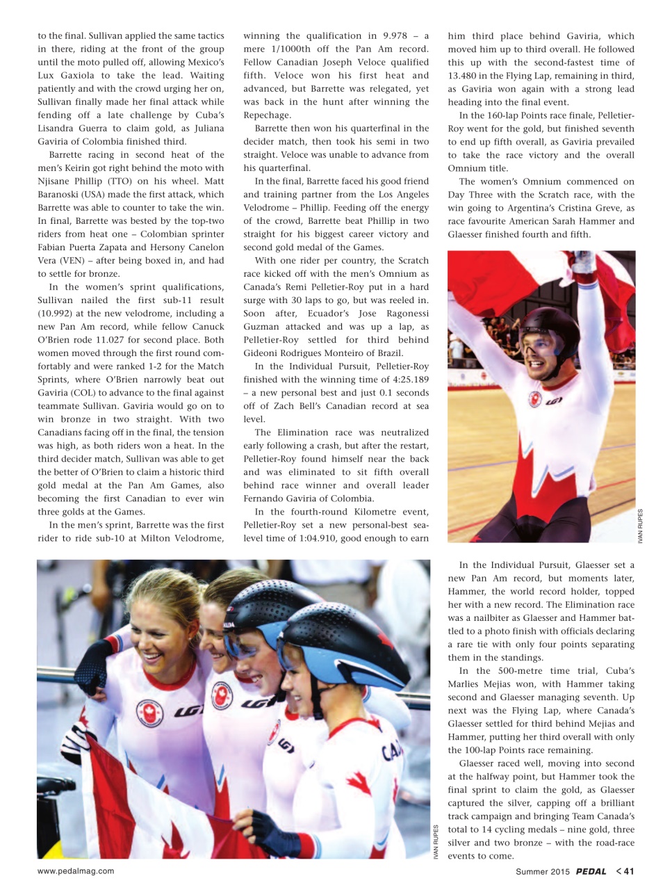 Pedal Magazine Preview Pages