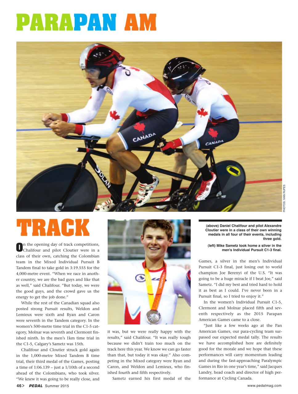 Pedal Magazine Preview Pages