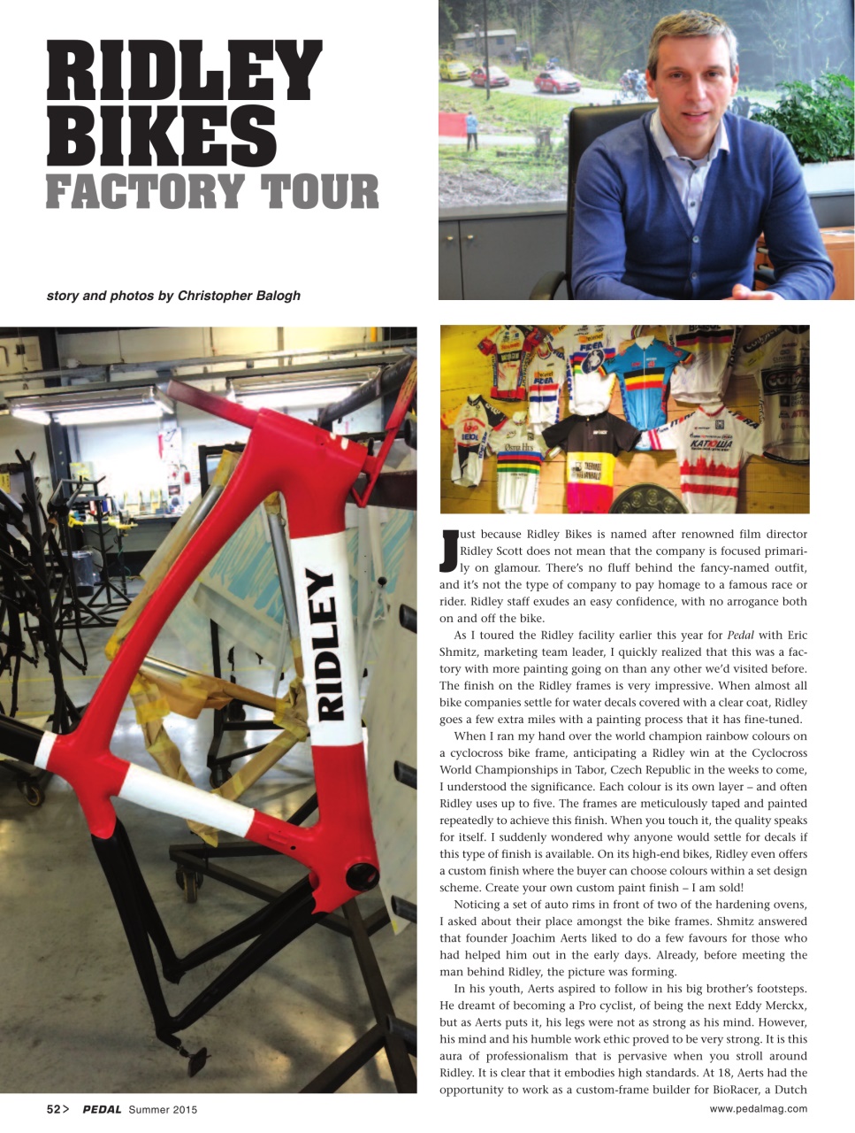 Pedal Magazine Preview Pages