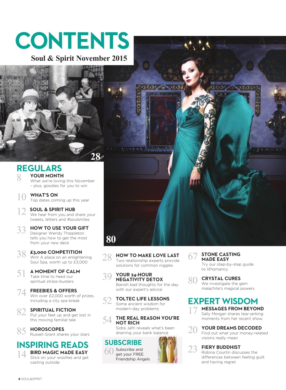 Soul & Spirit Preview Pages