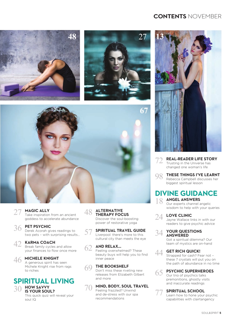 Soul & Spirit Preview Pages