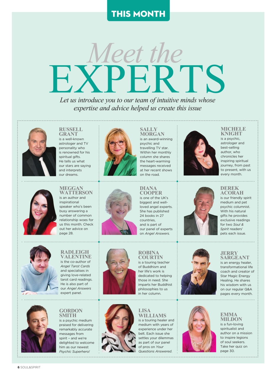 Soul & Spirit Preview Pages