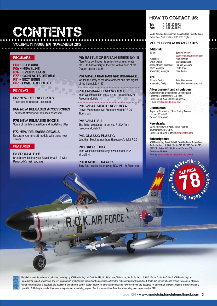 Model Airplane International Preview Pages
