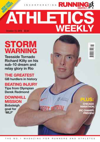 AW – Athletics Weekly Magazine issue 15 October 2015