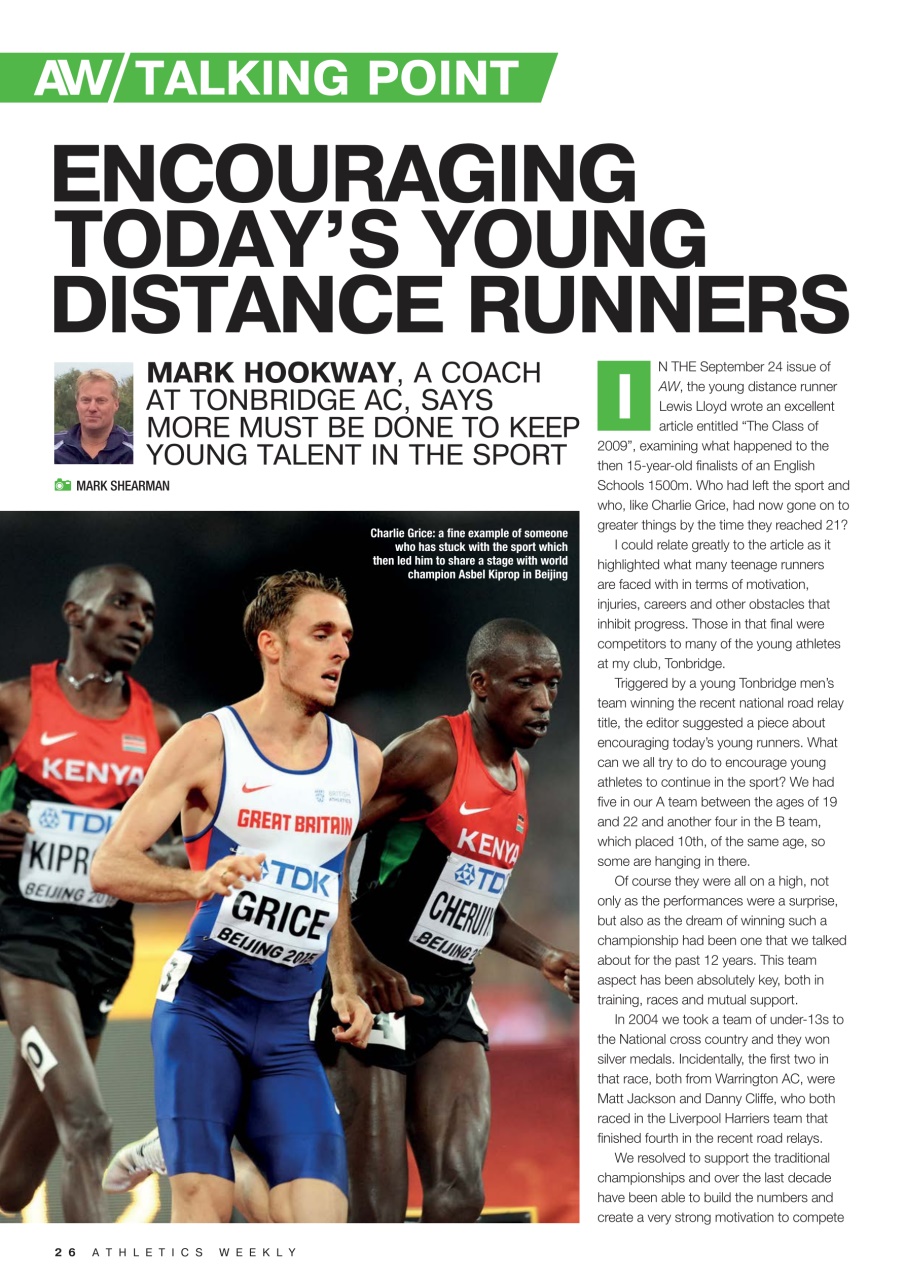AW – Athletics Weekly Magazine Preview Pages