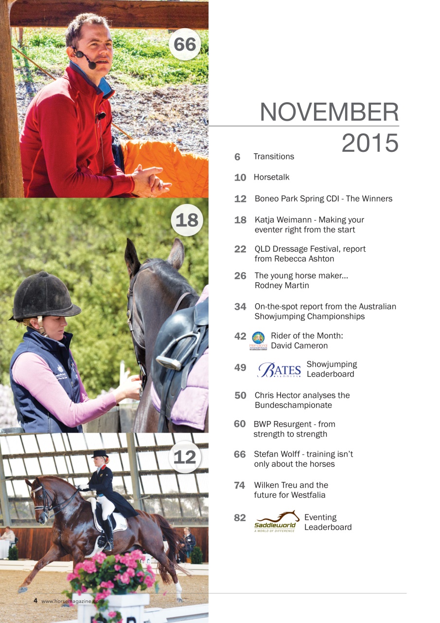 The Horse Magazine Preview Pages