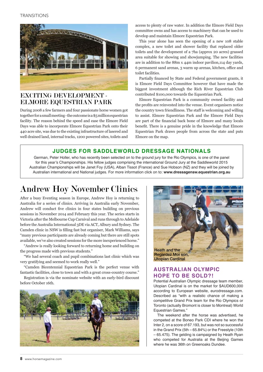 The Horse Magazine Preview Pages