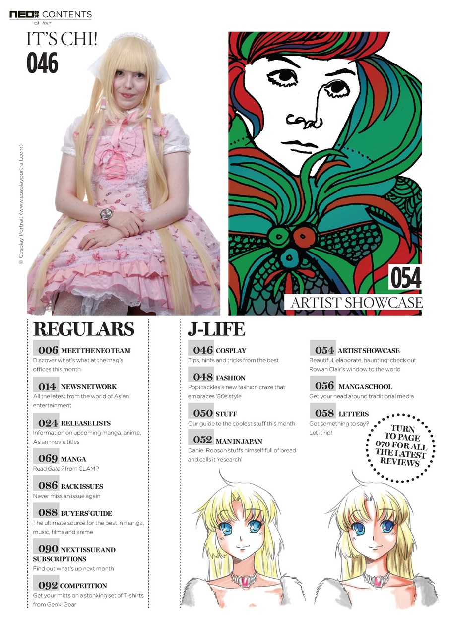 NEO Magazine Preview Pages