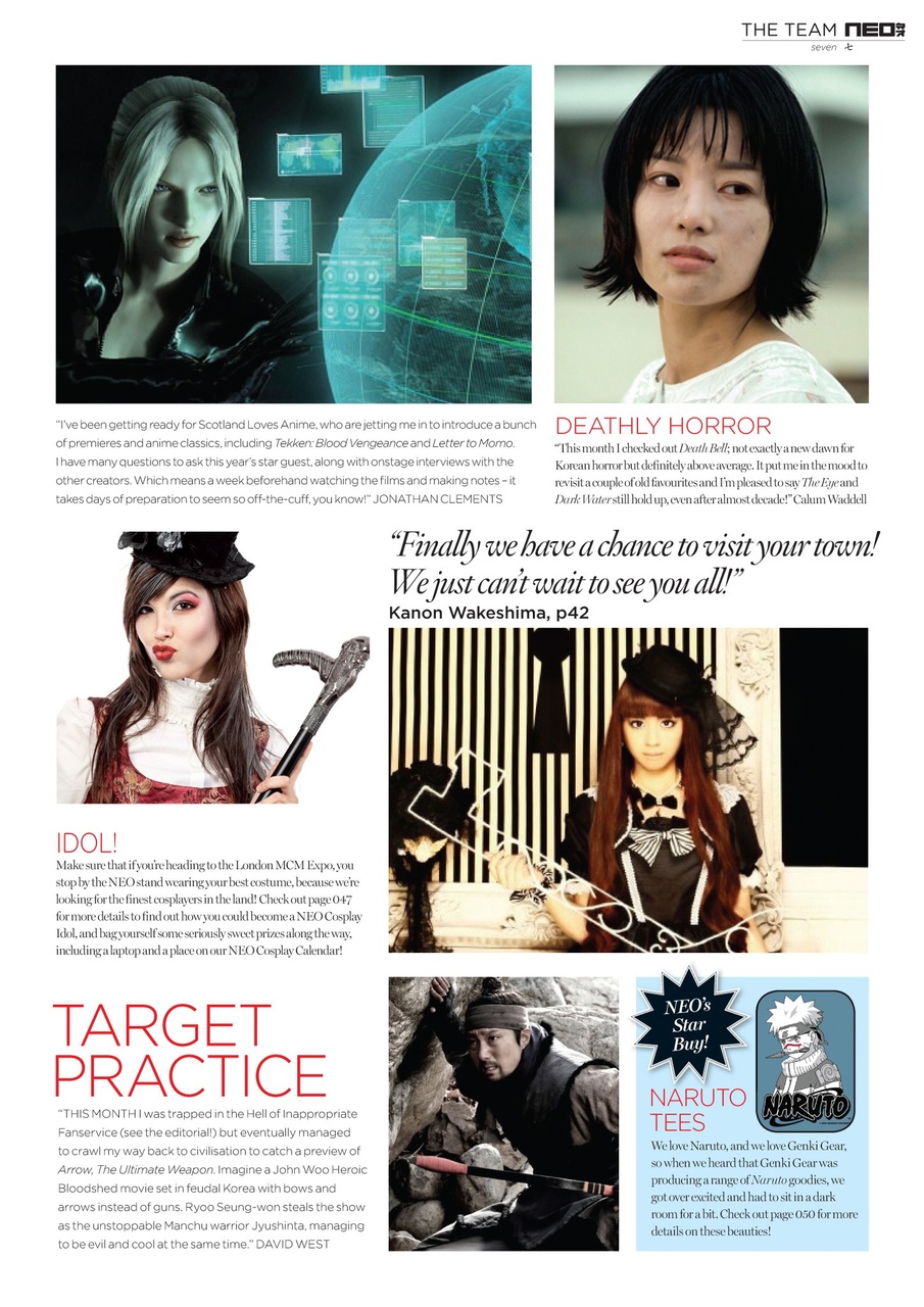 NEO Magazine Preview Pages