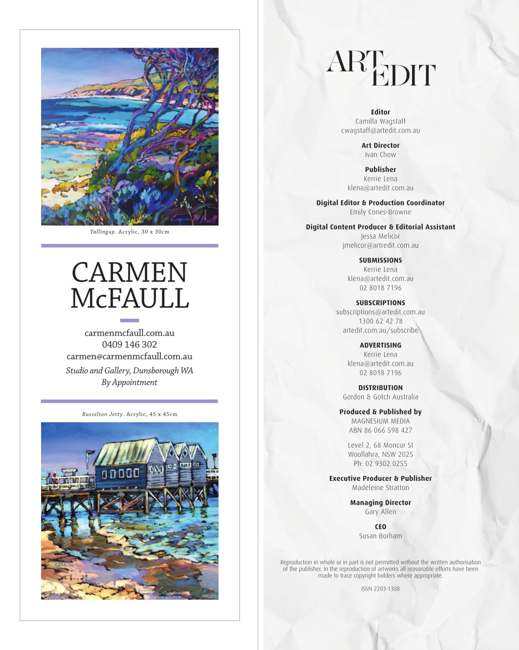 Art Edit Preview Pages