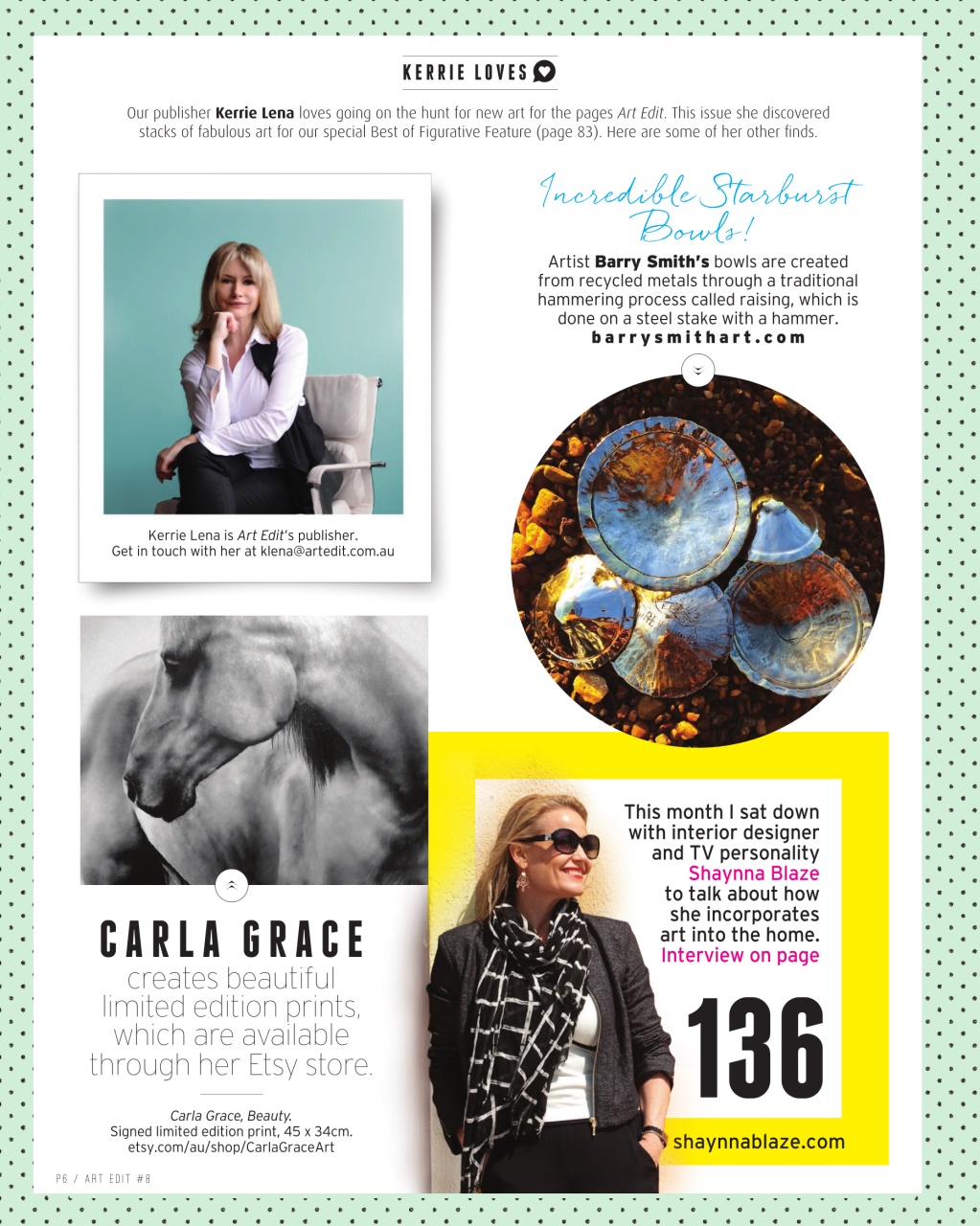 Art Edit Preview Pages