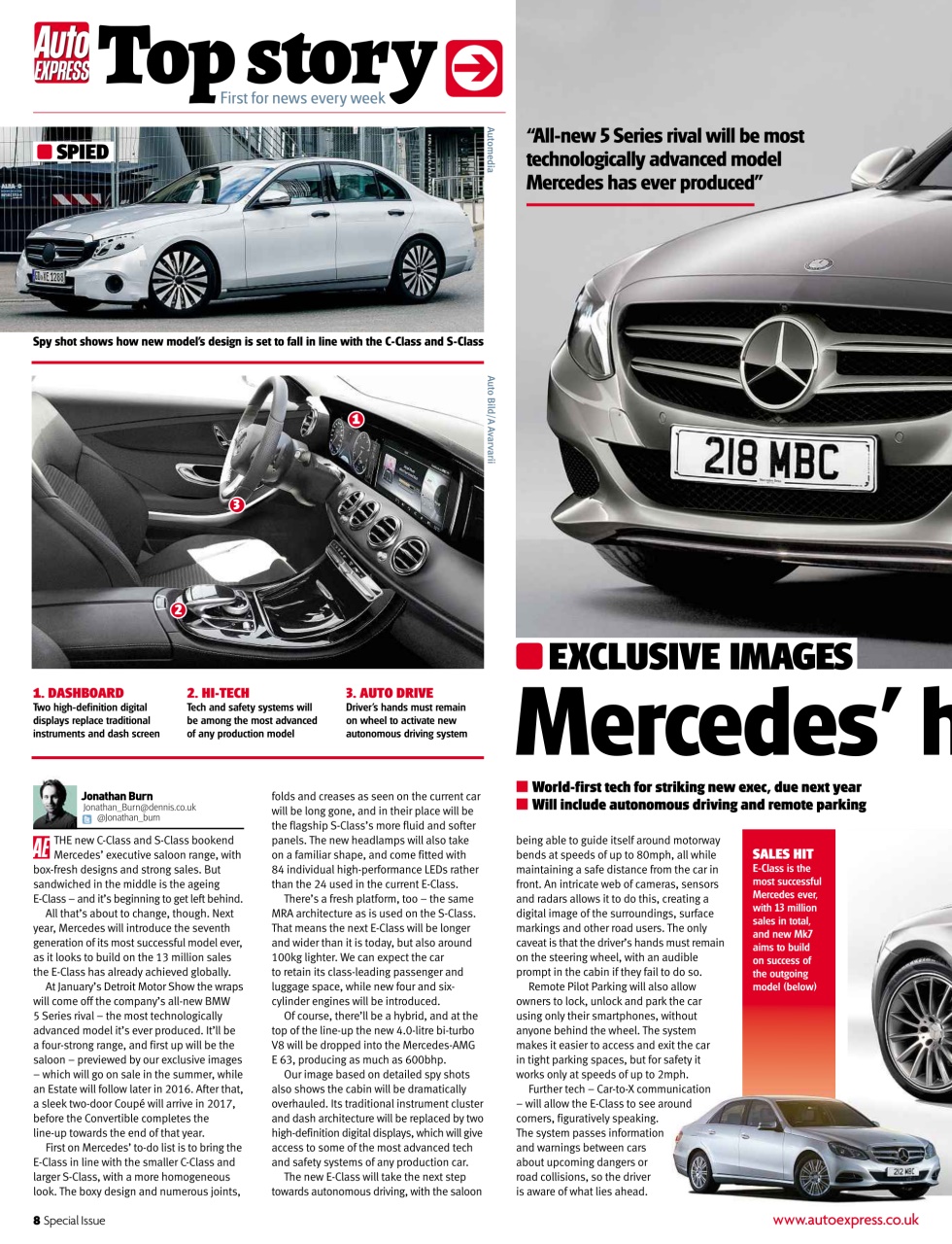 Auto Express Preview Pages