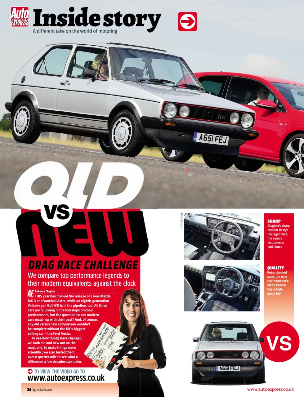 Auto Express Preview Pages