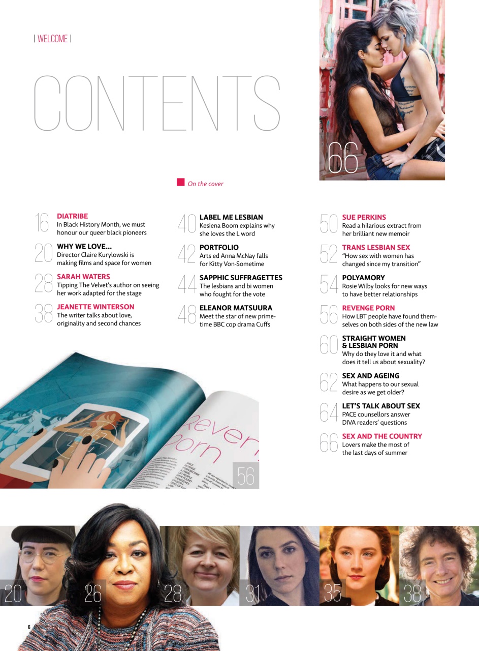 DIVA Magazine Preview Pages