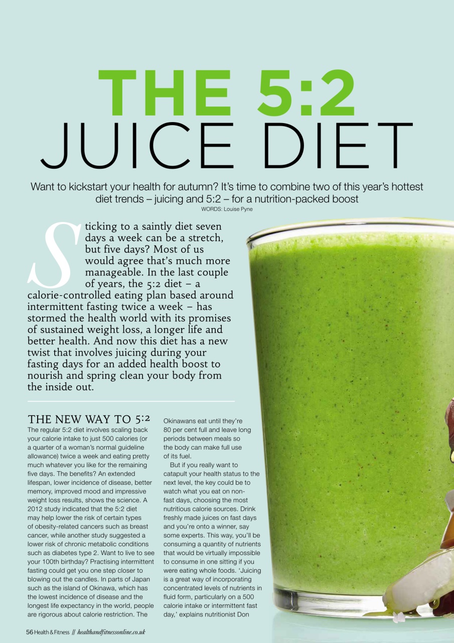 Women’s Fitness Preview Pages