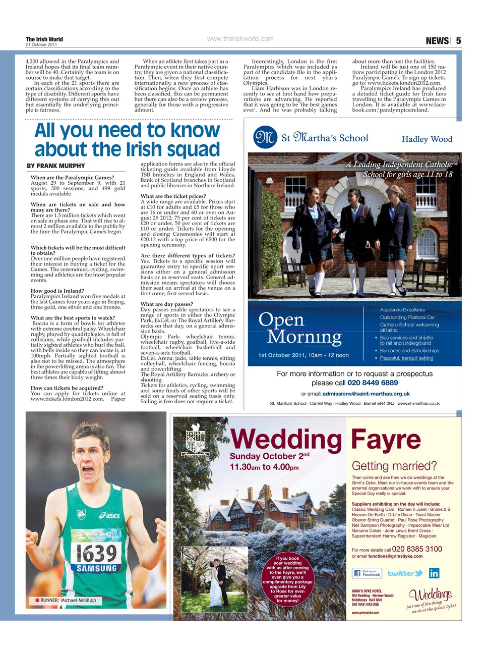 Irish World Preview Pages