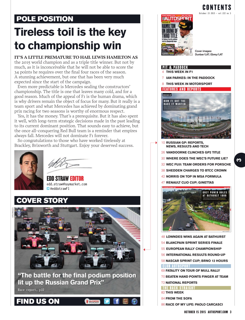 Autosport Preview Pages