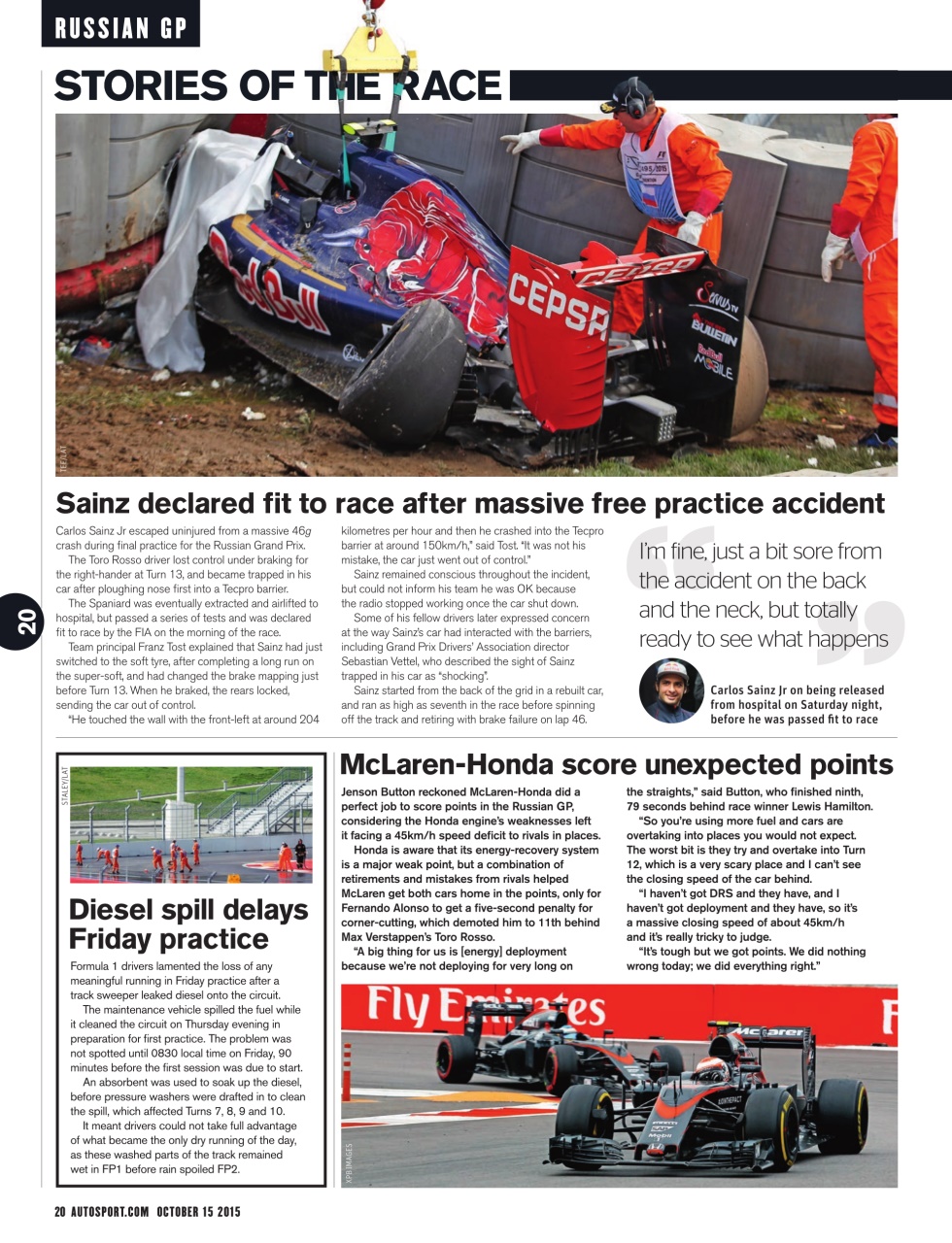 Autosport Preview Pages