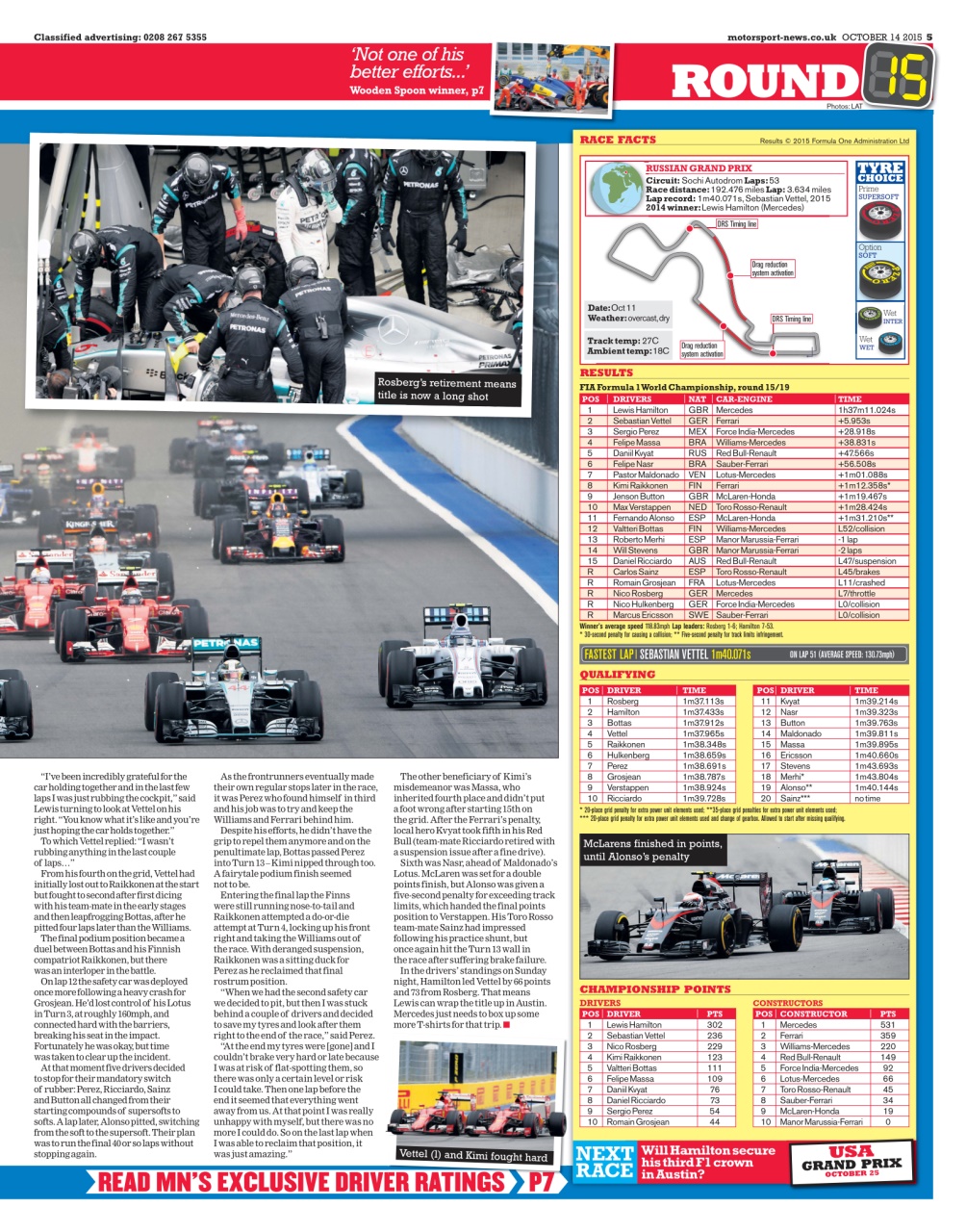 Motorsport News Preview Pages