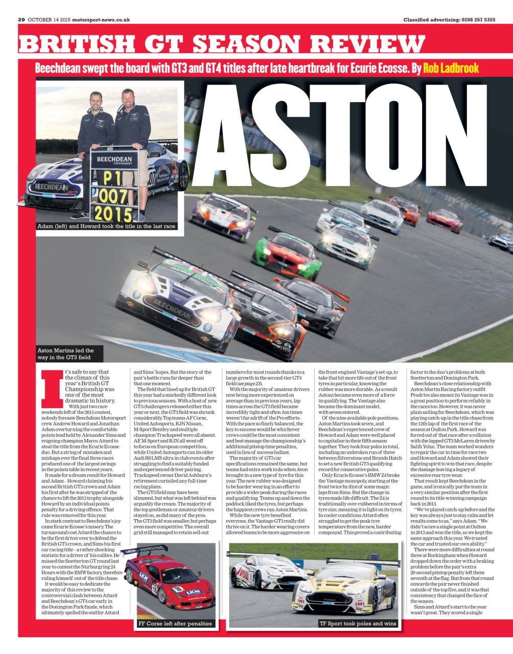 Motorsport News Preview Pages