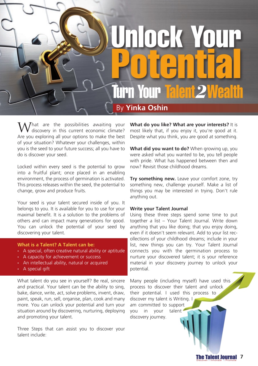 The Talent Publishing Preview Pages