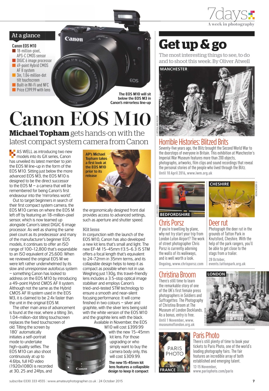 Amateur Photographer Preview Pages