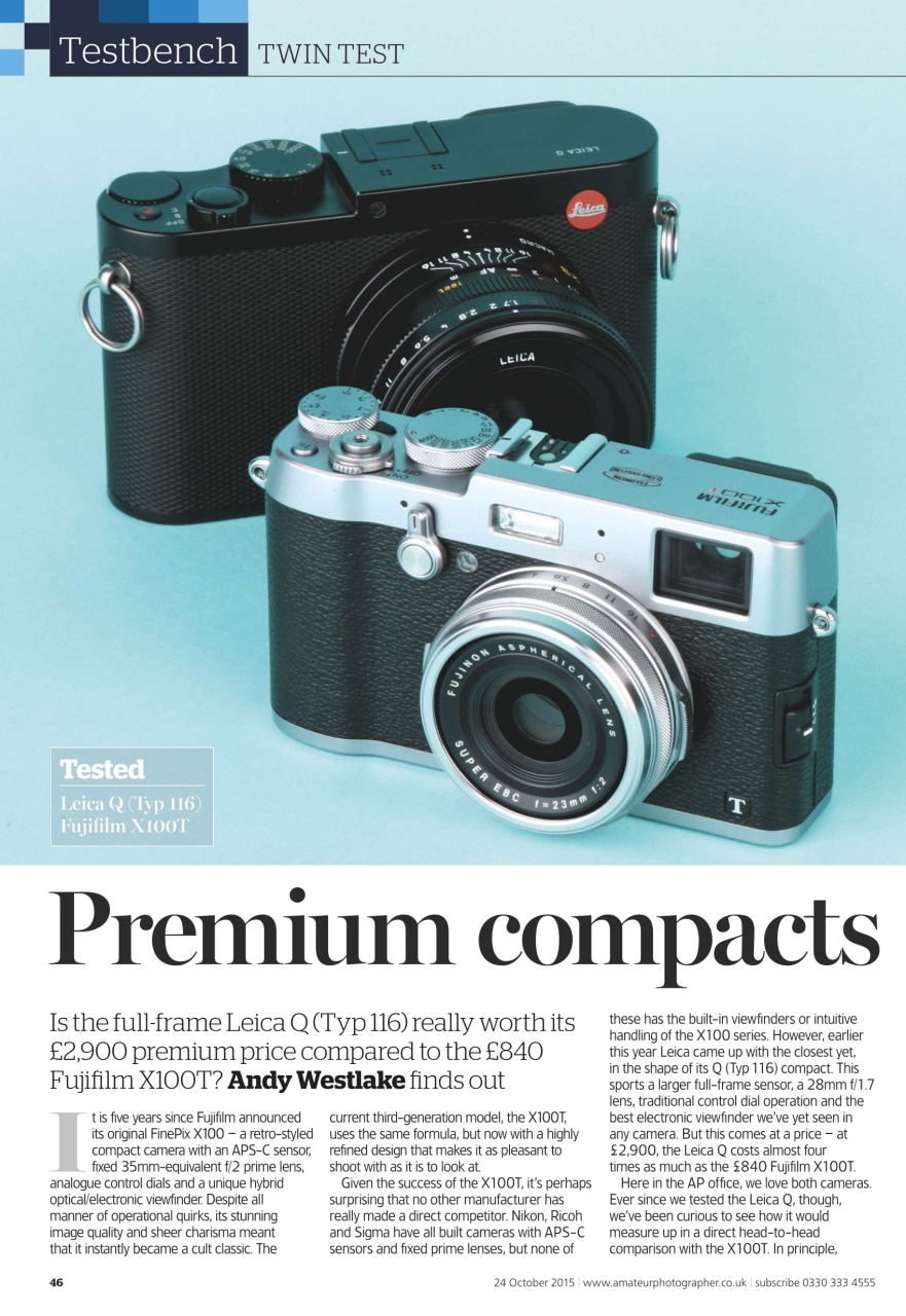Amateur Photographer Preview Pages