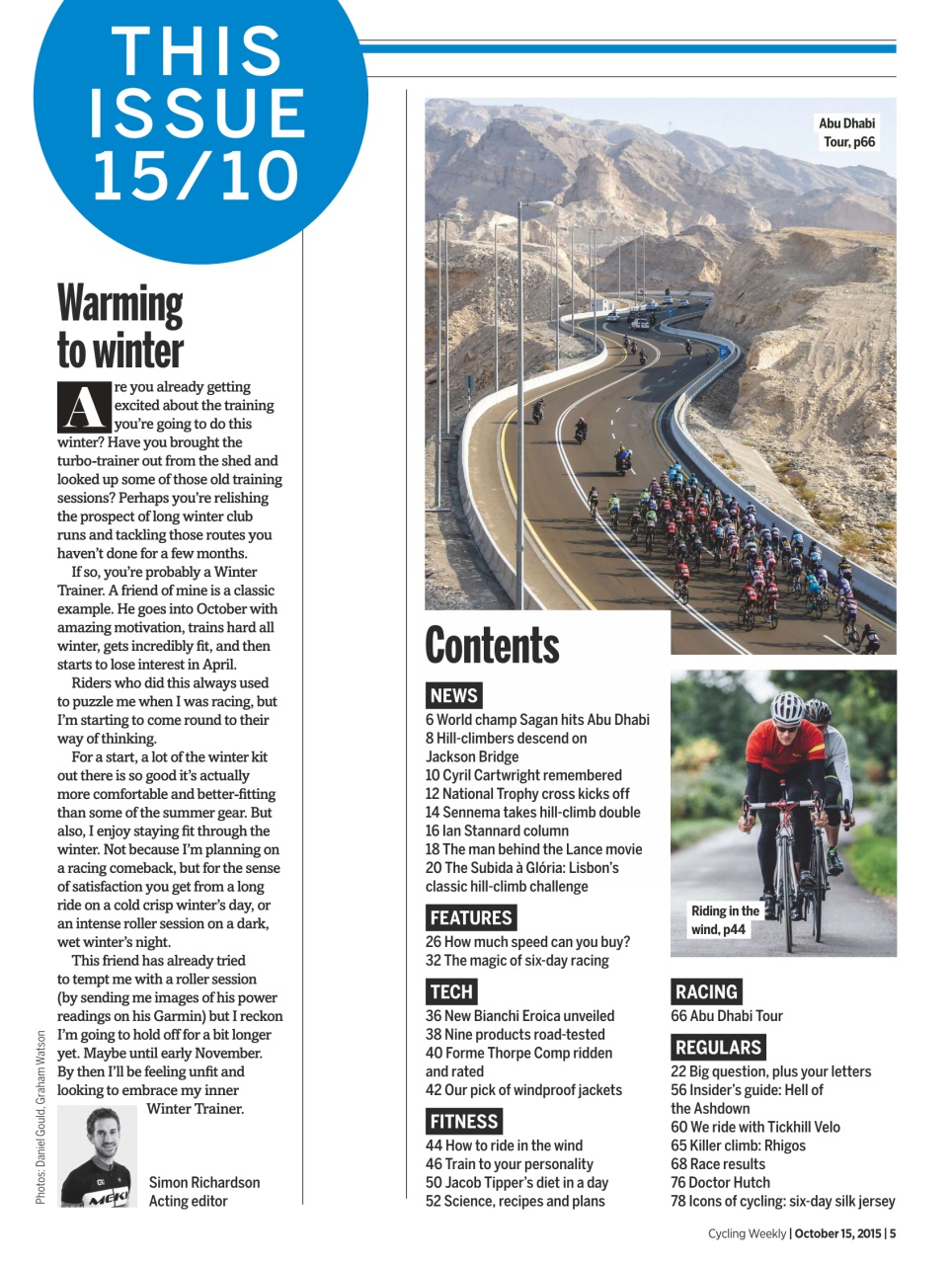 Cycling Weekly Preview Pages