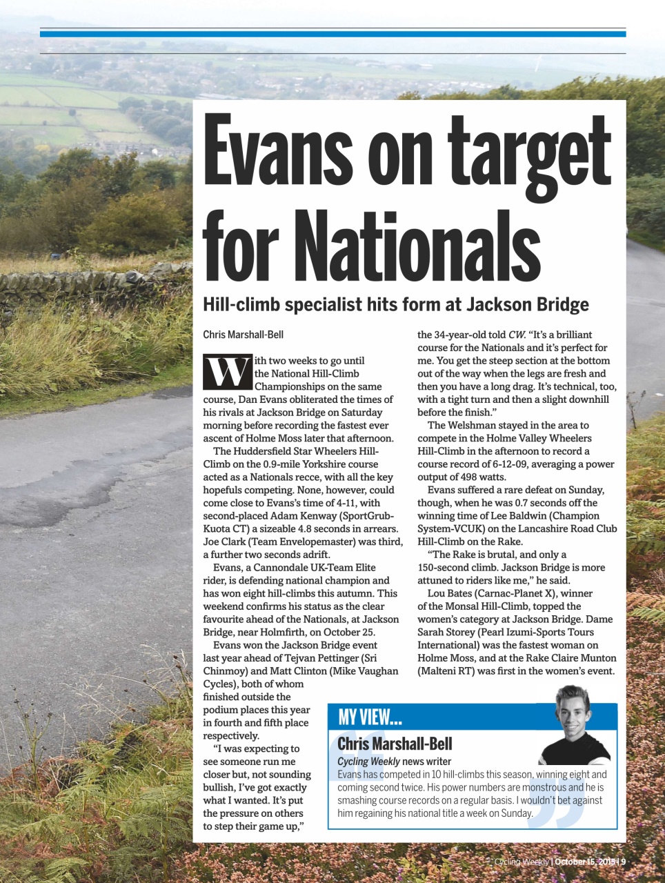 Cycling Weekly Preview Pages