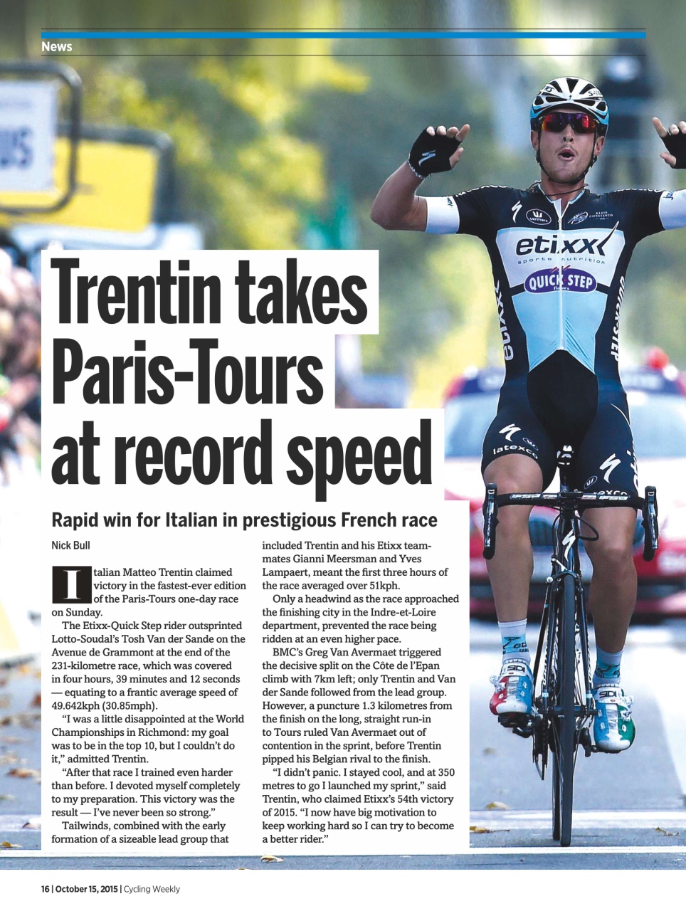 Cycling Weekly Preview Pages