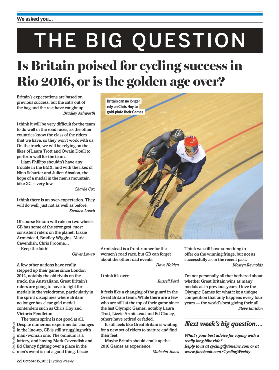 Cycling Weekly Preview Pages