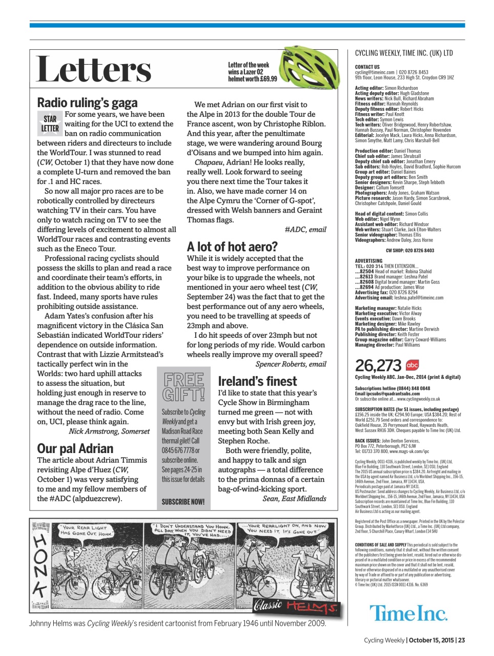 Cycling Weekly Preview Pages
