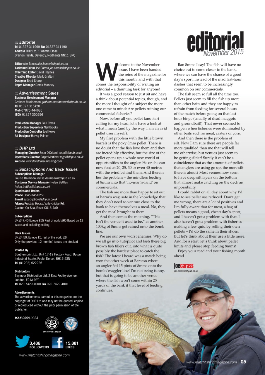 Match Fishing Preview Pages