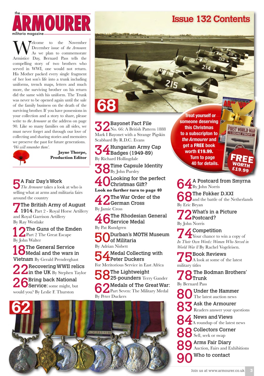 The Armourer Preview Pages