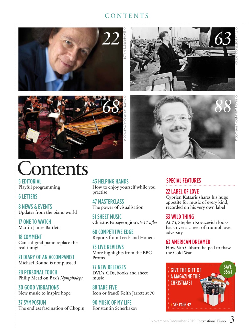 International Piano Preview Pages