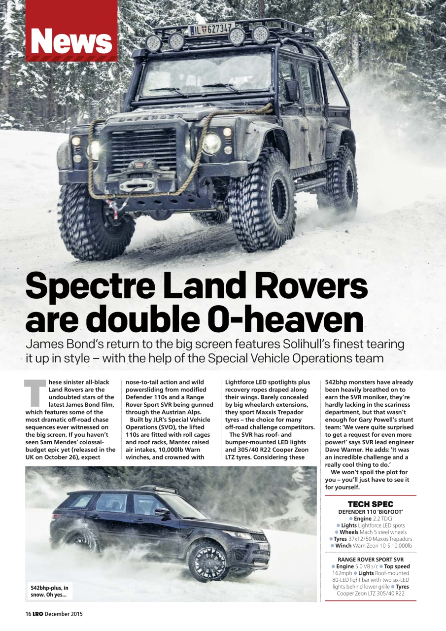Land Rover Owner Preview Pages