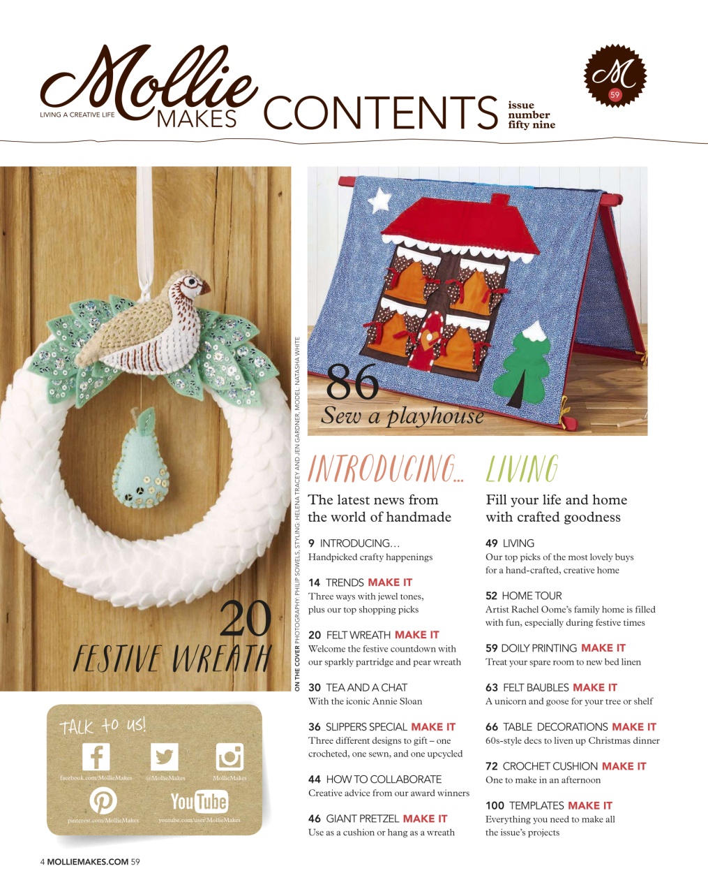 Mollie magazine Preview Pages