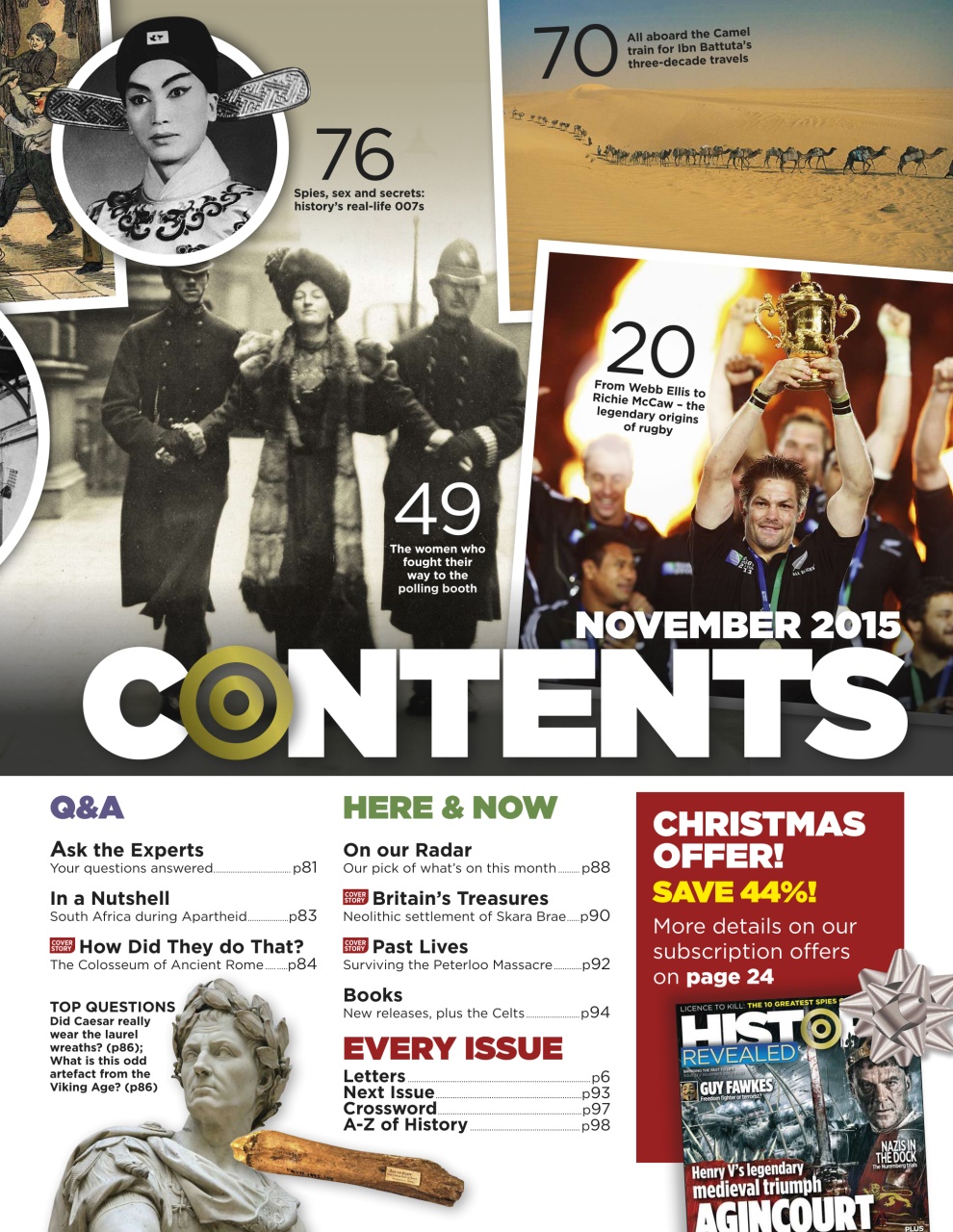 BBC History Revealed Magazine Preview Pages