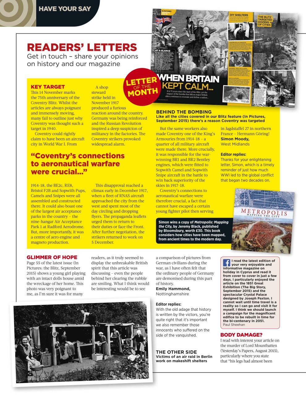 BBC History Revealed Magazine Preview Pages