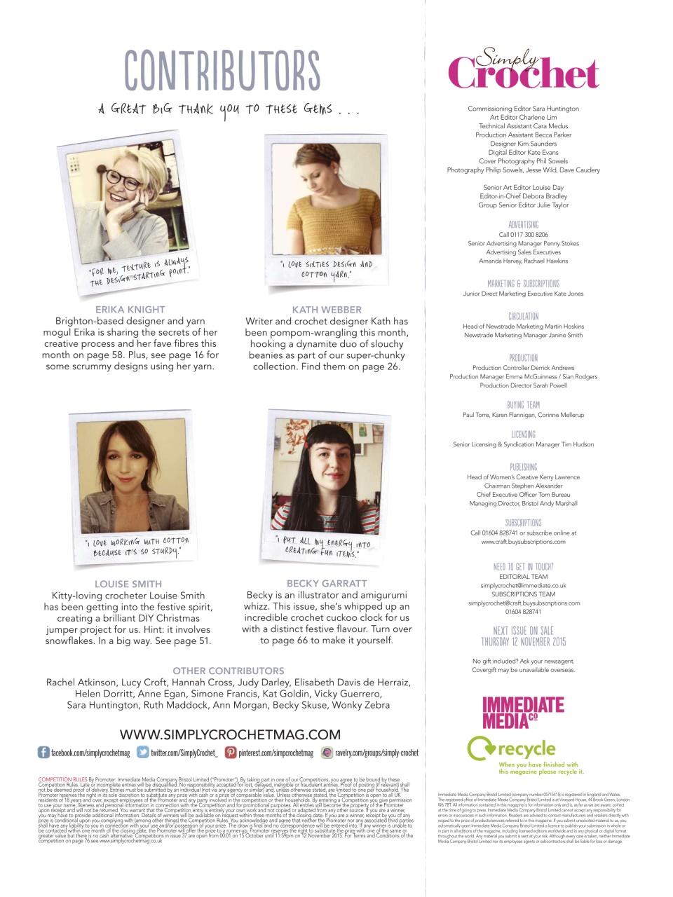 Simply Crochet Preview Pages