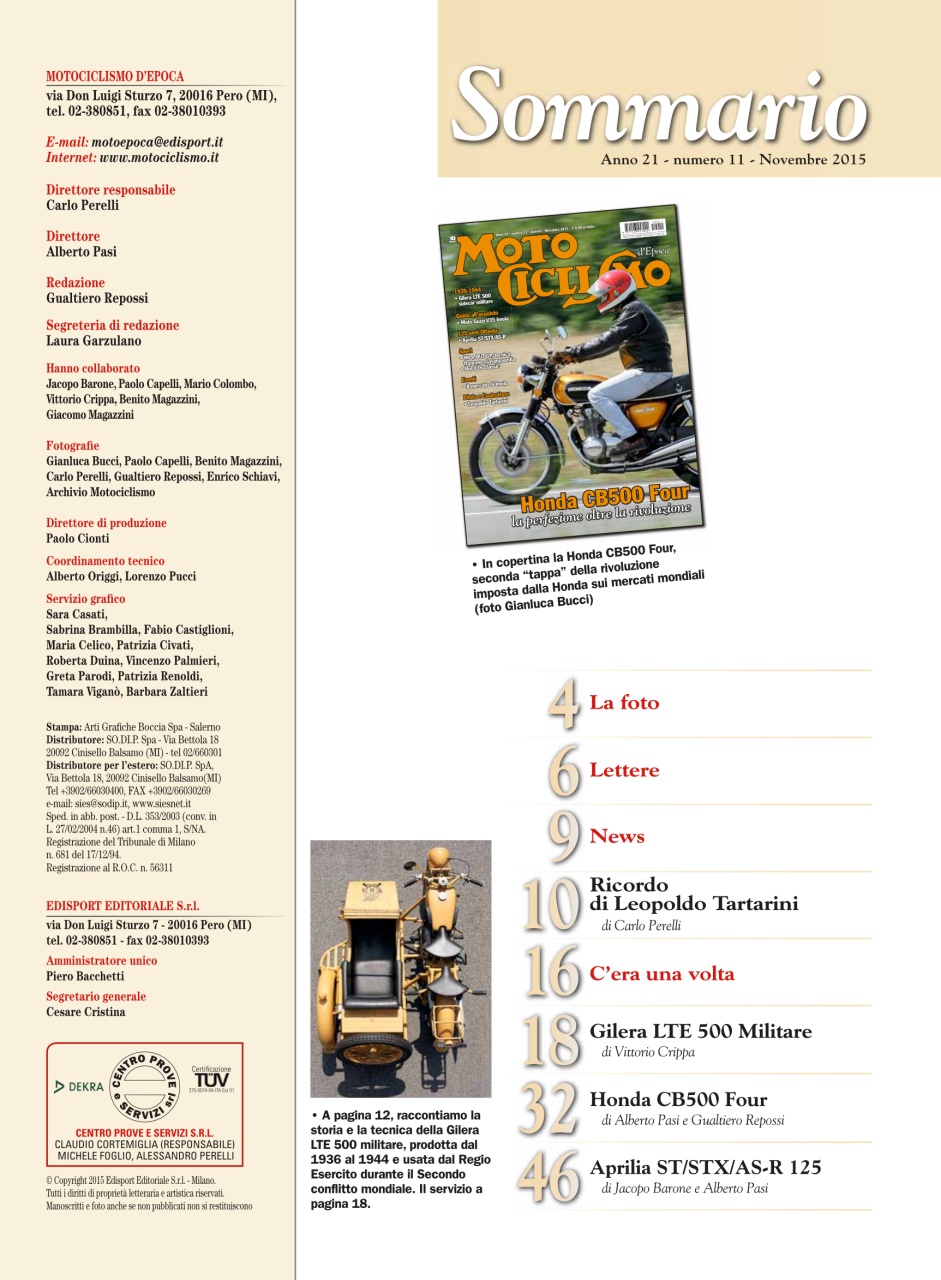 Motociclismo d'Epoca Preview Pages