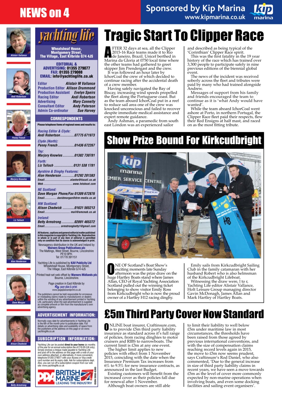 Yachting Life Preview Pages