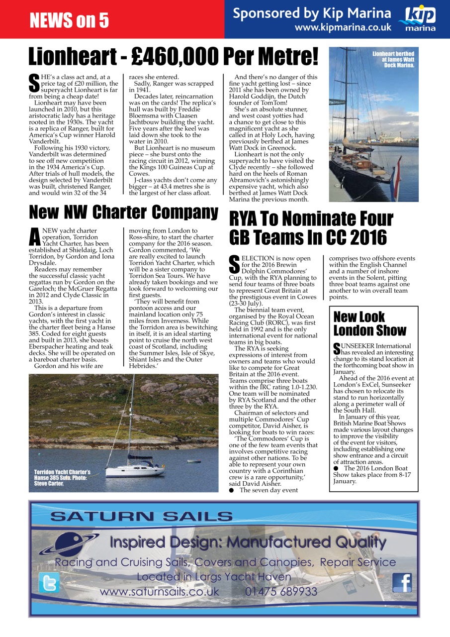 Yachting Life Preview Pages