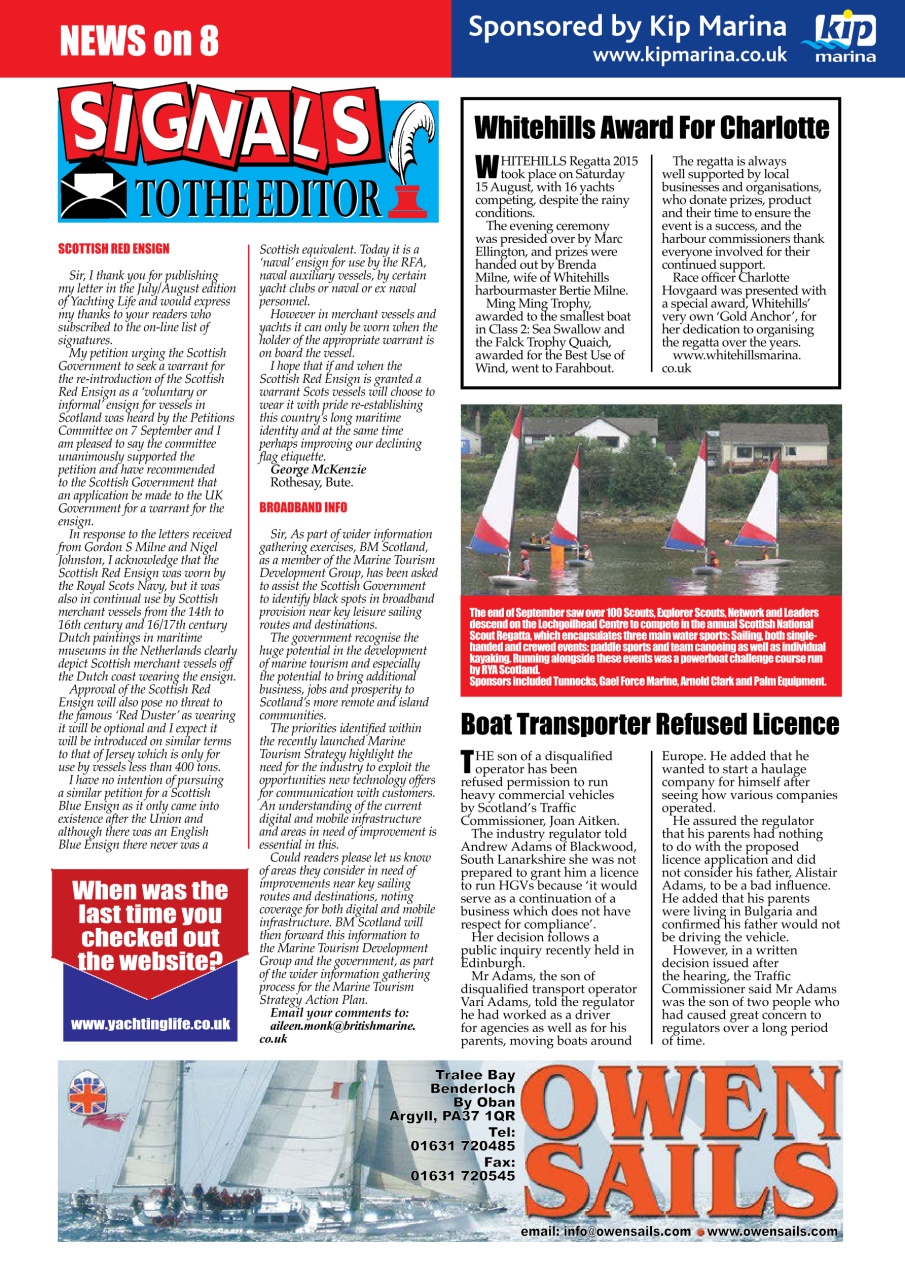 Yachting Life Preview Pages