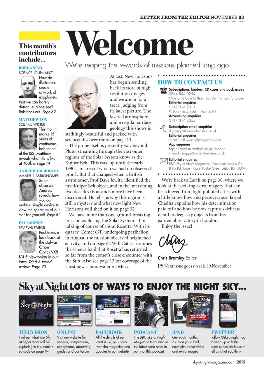 BBC Sky at Night Magazine Preview Pages
